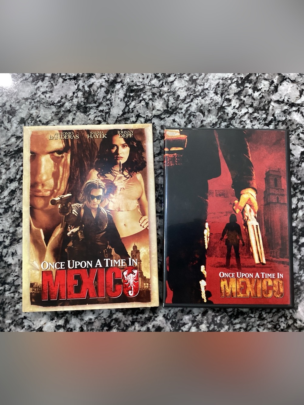 🔵🔵🔵 Once Upon A Time In Mexico - DVD - Salma Hayek / Antonio Banderas / J Depp